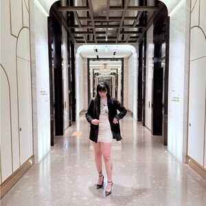 Tobi White Lace Dress